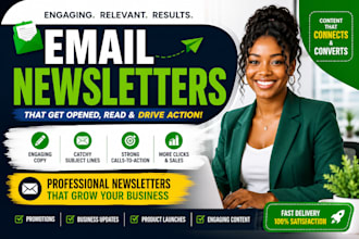 write engaging email newsletters that keep your audience interested