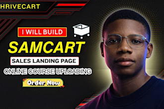 samcart thrivecart sales page landing page samcart ai page samcart online course