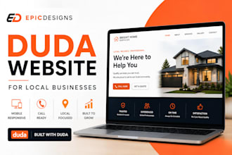 build duda website business website local business duda web design website setup