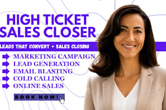 sales closer lead generation salesperson high ticket sales closer for coaches