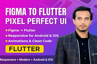 convert figma design to responsive flutter UI
