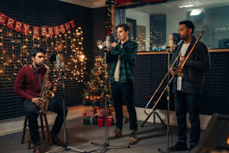 record christmas and holiday music instruments for your project