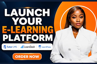 create elearning wordpress lms website using tutor lms learndash learnpress