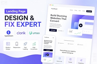 setup typedream, dorik, umso landing page design fix dorik landing page issues