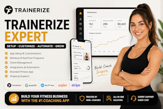 setup trainerize and everfit fitness coaching app for personal trainers