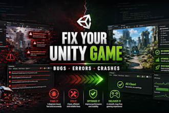 fix bugs in your unity game
