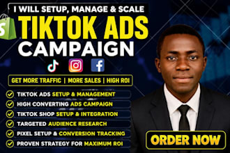 setup tiktok ads campaign tiktok ads manager run tiktok ads tiktok shop setup