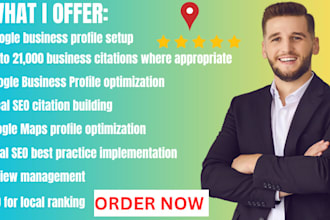 setup gmb 21000 google maps citations for gmb ranking local SEO gmb optimization