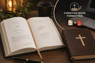 do christian book formatting amazon kdp book manuscript editing