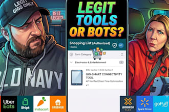 create uber reactivation bot, doordash bot, instacart bot, uber bot, grabber bot