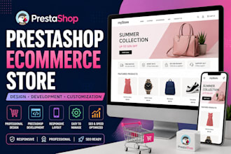 do prestashop store design develop prestashop ecommerce store