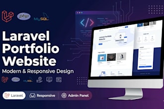 build a modern responsive portfolio website for your career