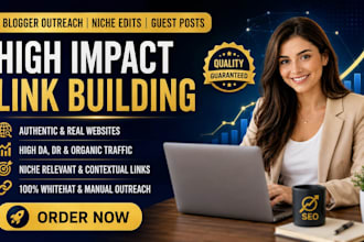 genuine blogger outreach for niche edits and guest posts