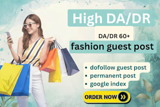 do guest posting and link building for fashion