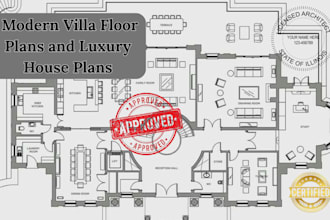 design modern villa floor plans and luxury house plans in ca, fl, tx, ny, pa