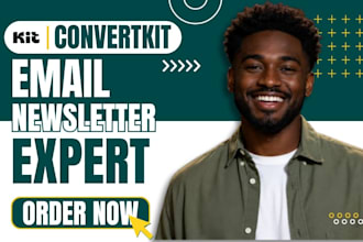 setup convertkit email sequence convertkit newsletter kit landing page expert