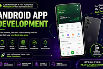 build mobile app, android app for your business