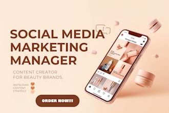 be your social media marketing manager, content creator for beauty spa brands