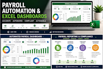 automate payroll and HR reports using excel