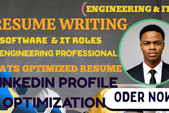 do a professional ats engineering resume and CV