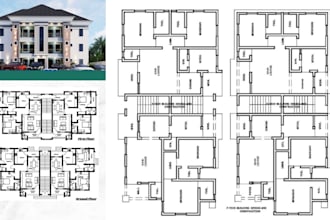 do architectural sketch, 2d 3d house plan design, floor and construction drawing