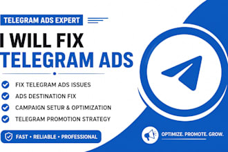 troubleshoot telegram ads, campaign setup telegram ads, ads destination issues