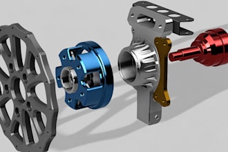 design mechanical product, 3d cad modeling, solidworks prototype engineering dfm