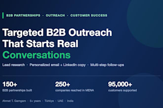 b2b partnership outreach and customer success strategy