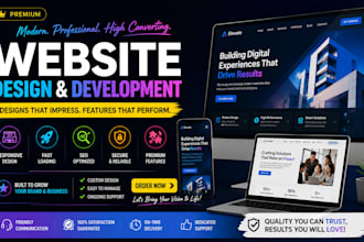 build luxury website design and website development