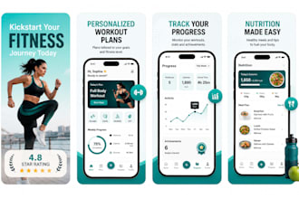 design high converting app store and play store screenshots for ios and android