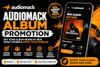do organic audiomack album promotion for real growth using google campaign