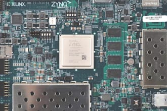 design high speed fpga hardware pcb with zynq and intel cyclone qspi flash