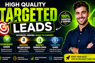 provide builtwith leads, shopify store owner