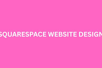squarespace website design, redesign squarespace website, edit landing page SEO