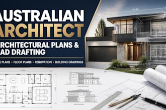 provide professional australian architectural drawings and building plans