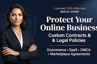 draft compliant US dmca policy and intellectual property website policies