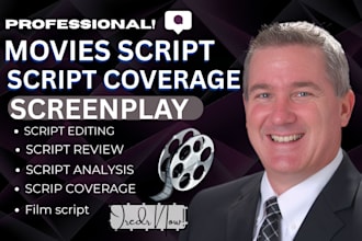 give script coverage feedback, notes, analysis for TV pilot film script editing