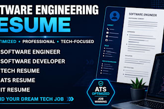 write an ats software engineer resume