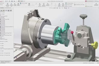 design functional 3d cad mechanical parts  for 3d printing and manufacturing