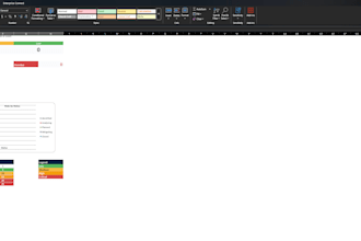 create a professional excel spreadsheet templates or dashboards