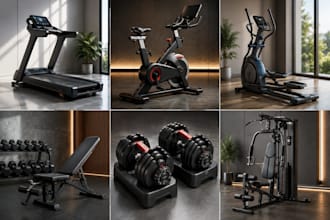 render 3d product design 3d fitnes equipment  treadmill bike prototype solidwork