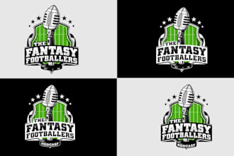 design a custom sports logo and brand identity
