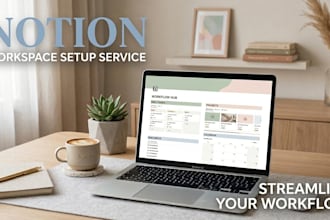 set up and organize your notion workspace