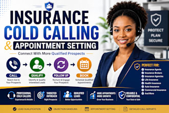 appointment setter cold caller sales lead sales partner for insurance IT saas ai