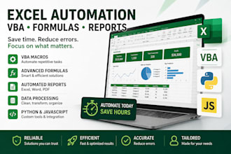 automate excel with vba
