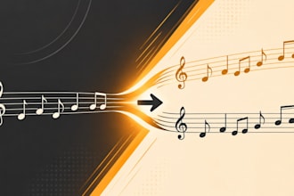 transpose your sheet music to any key