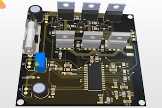 design professional bldc, stepper and servo motor driver circuits