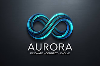 design a modern loop logo for your brand