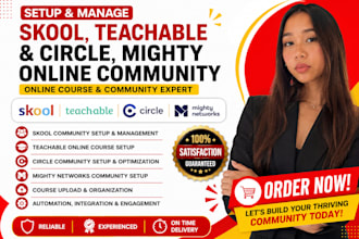 kajabi to skool course migration and community setup