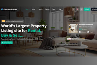build squarespace property rental website real estate website property listing